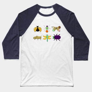 Eminently Edible Insects Baseball T-Shirt